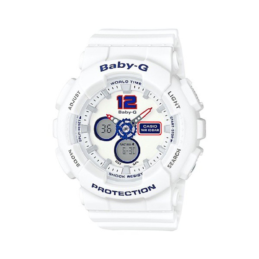 Casio Baby-G Women Watch model BA-120TR-7B (white)