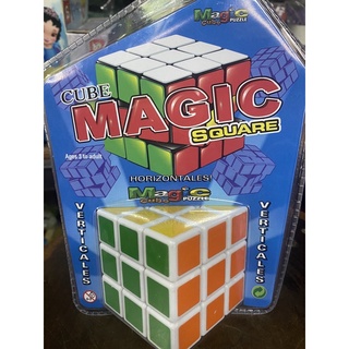 รูบิค Rubik 3x3 Magic Square หมุนลื่น ขนาด 14x19 cm ราคาถูกมาก เหมาะกับมือใหม่หัดเล่น คุ้มค่า รับประกันความพอใจ รูบิก