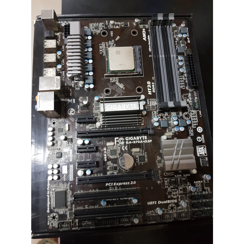 CPU AMD FX6300 + Gigabyte GA-970A-D3P