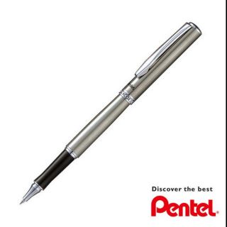 ปากกาเจล Pentel Sterling K600 ด้ามสีเงิน / K611 ด้ามดำ พร้อมกล่องปากกา