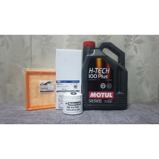 Motul ชุดเชคระยะ Ford Fiesta 1.4, 1.5, 1.6 สังเคระห์ 5W-30