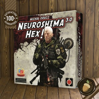 Neuroshima Hex 3.0 เกมวางแผน บอร์ดเกม คู่มือภาษาอังกฤษ (Boardgame บอร์ดเกม การ์ดเกม เกม)