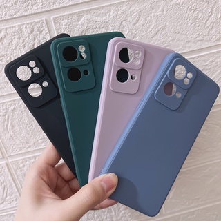 เคสนิ่มหลากสี OPPO RENO 7  5G เคส TPU เคสกันรอย กันขูดขีด คลุมป้องกันกล้อง