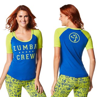 (Zumba Wear) World Tour Baseball Tee (เสื้อยืดออกกำลังกายซุมบ้า)