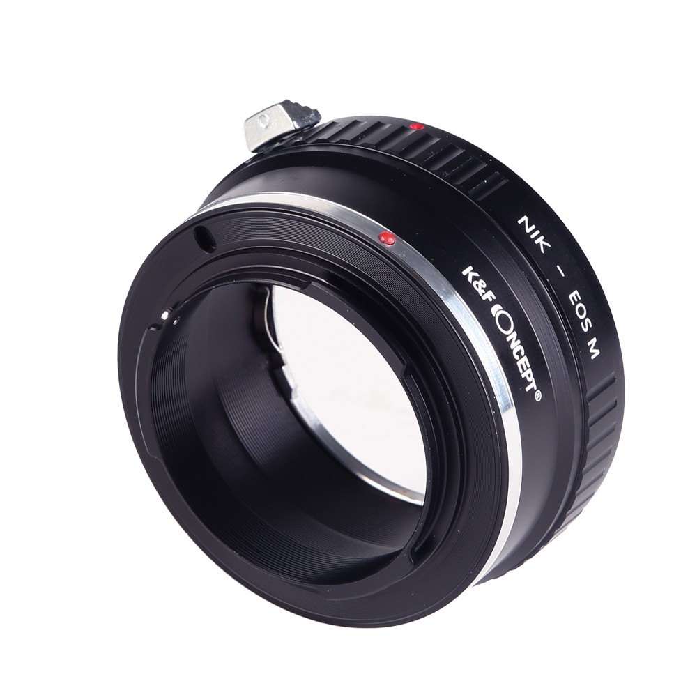 K&f NIK-EOS.M อะแดปเตอร์เลนส์กล้อง Nikon F เป็นเมาท์เลนส์ Canon EOS M