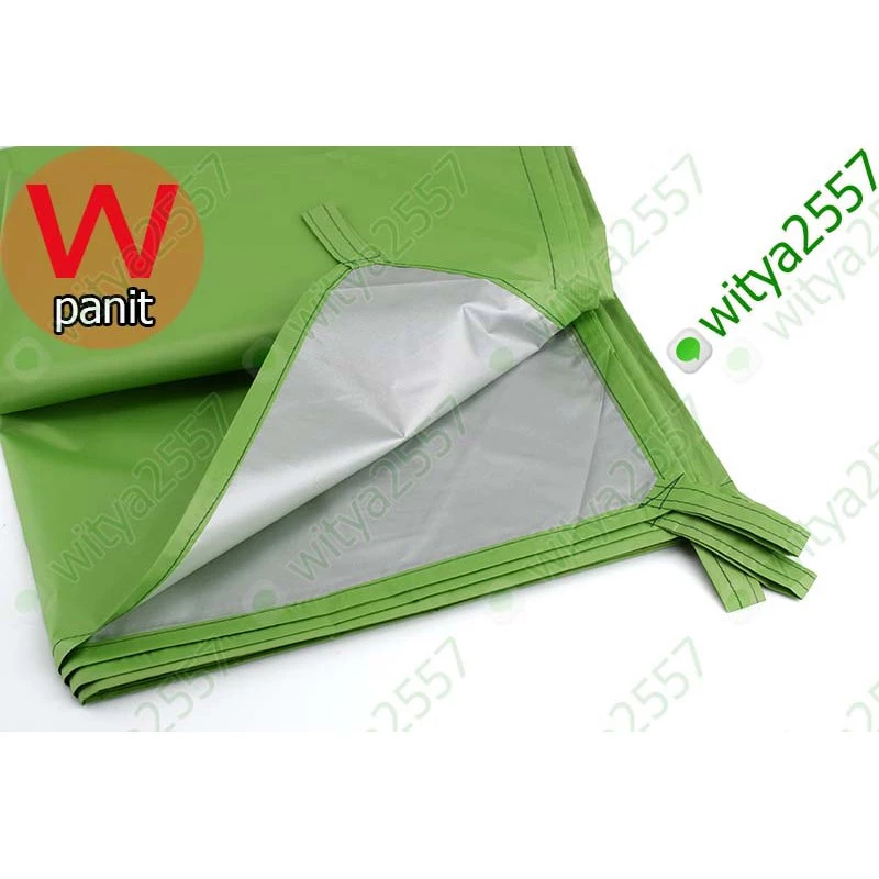 ผ้าใบฟลายชีตกันฝนกันแดด ผ้าTraffeta190T ขนาด 1.5 เมตร thumbnail 9
