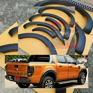 คิ้วล้อ โป่งล้อ ล้อยื่น ล้อล้น  6 นิ้วมีหมุด  FORD RANGER 18 19 20 21 รองรับ ตอนเดียว / แคป / 4 ประตู ออฟโรด