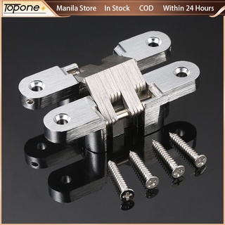 Hidden Concealed Cross Hinge Invisible Hinge For Door Cabinets 13x60mm 19x95mm Furniture Hardware