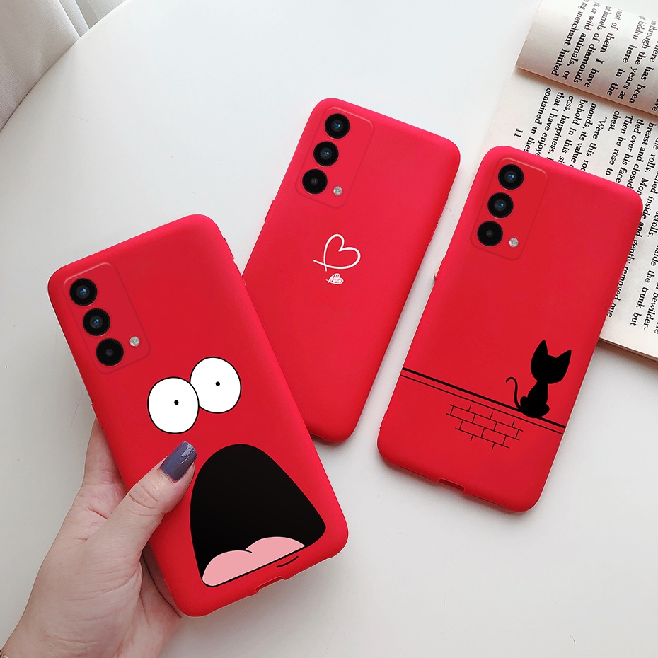 เคส Realme GT Master Edition น่ารัก ทาสี นิ่ม TPU ซิลิโคน Realme GT Master Edition เคสโทรศัพท์ ฝาหลัง