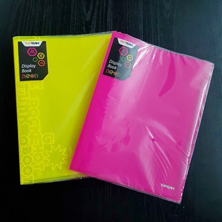 แฟ้ม โชว์เอกสาร Topteam สี Neon ขายใน Office Mate