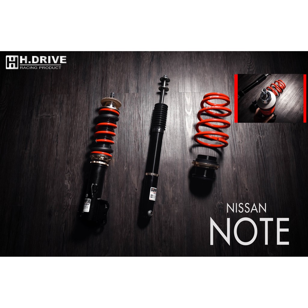 โช้คอัพ H.DRIVE S.spec - Nissan Note