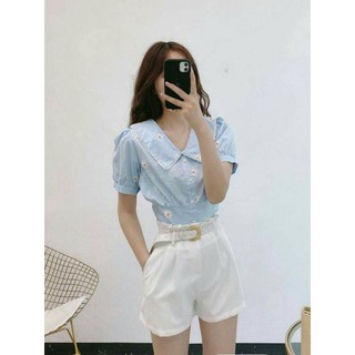 เสื้อผ้าคอตตอนลายดอกเดซี่น่ารักๆ สาวๆอย่าพลลาดนะค่ะ