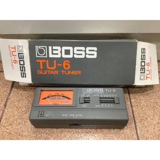 Boss Chromatic tuner tu-6 พร้อมกล่อง สภาพสวย ใช้งานได้ปกติ