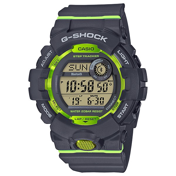 นาฬิกา Casio G-Shock G-SQUAD DIGITAL GBD-800 series รุ่น GBD-800-8 ของแท้ รับประกัน1ปี