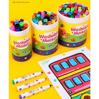 washable markers  ให้เด็กๆได้สนุกกับการระบายสี เสริมสร้างจินตนาการได้เต็มที่