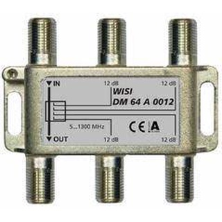 WISI DM64A 0012 tapoff 4 way Frequency range from 5...1300 MHz