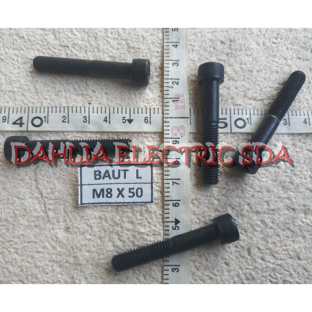 BOLT L M8 X 50******