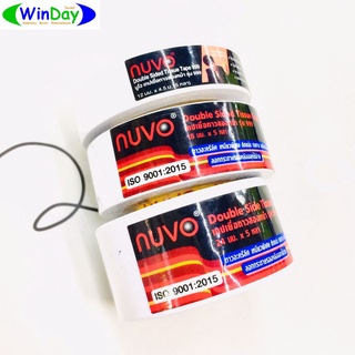 เทป เทปเยื่อกาวสองหน้า NUVO รุ่น 999 (คละรุ่น)