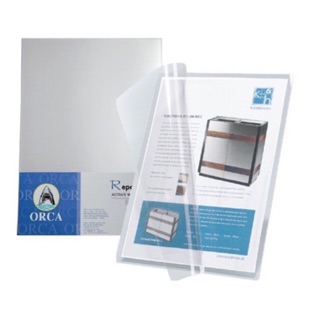 ORCA ปกรายงานA4 ใส 100 แผ่น