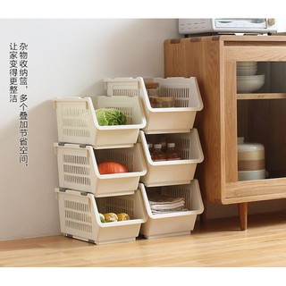 BKK.HOMEDECORE : ชั้นวางของ กล่องใหญ่3ชั้น มีล้อ พลาสติก แข็งแรง จัดระเบียบ storage box for laundry basket SUPERCENTRAL