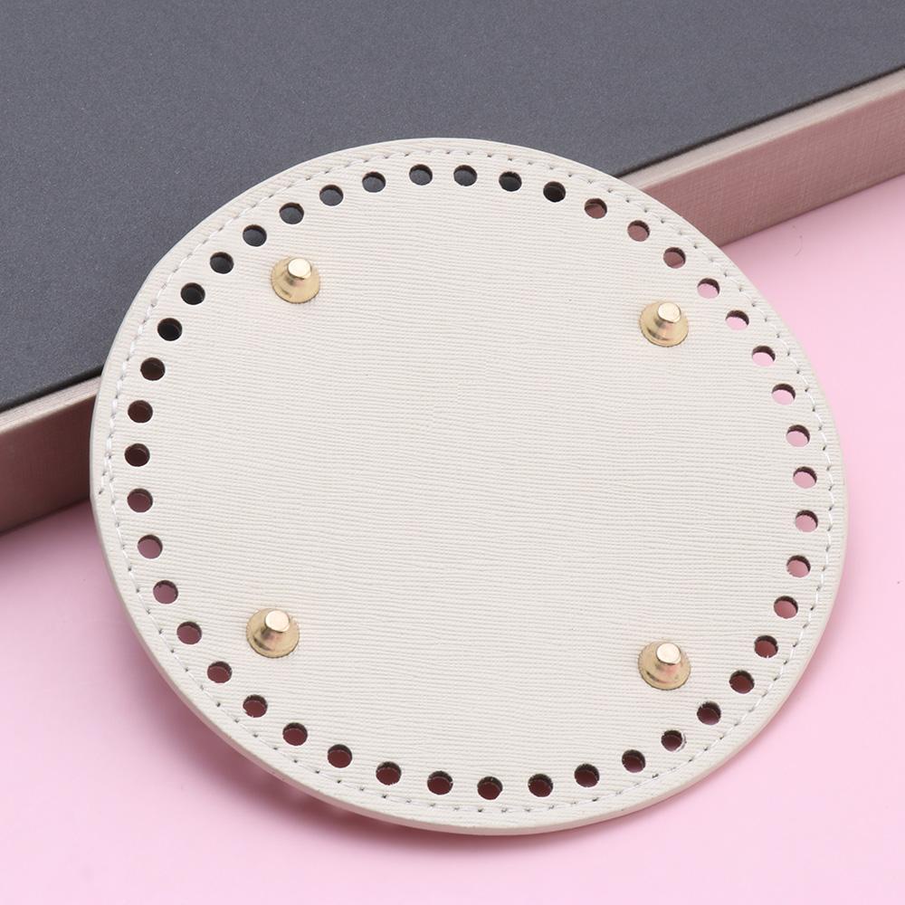 Beakhyun สําหรับกระเป๋าถัก ก้นแฮนด์เมด มี 52 หลุม วัสดุ DIY หนัง PU - รูปที่ 6