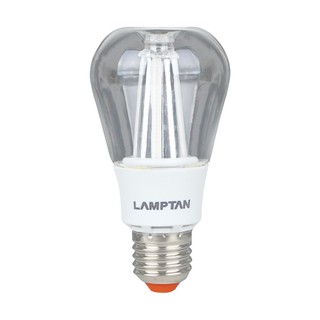 หลอด LED LAMPTAN DEWY 8W E27 สีเงิน หลอดไฟภายในบ้านเอนกประสงค์