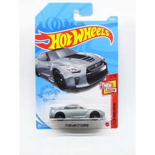 ◄✗Hot Wheels 17 Nissan GT-R R35 Gray K 2021