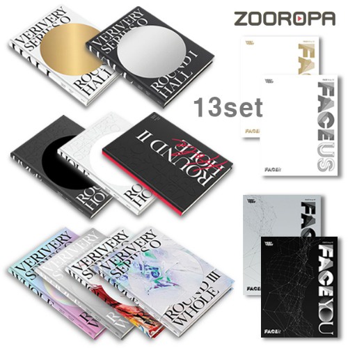 [ZOOROPA] VERIVERY FACE US + FACE YOU + SERIES ‘O’ [ROUND 1 : HALL] + SERIES ‘O’ [ROUND 2 : HOLE] + 