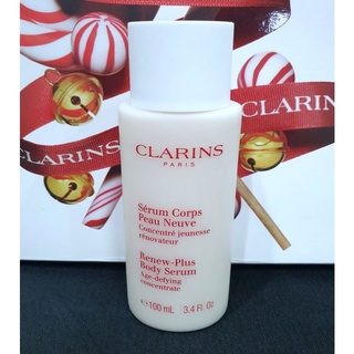 เซรั่มบำรุงผิวกาย แท้💯%Clarins Renew - Plus Body Serum 100 ml. มีฉลากไทย