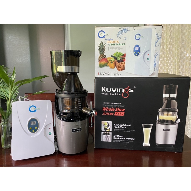 Kuvings CS520 เครื่องสกัดเย็นน้ำผลไม้แบบแยกกาก มือ2