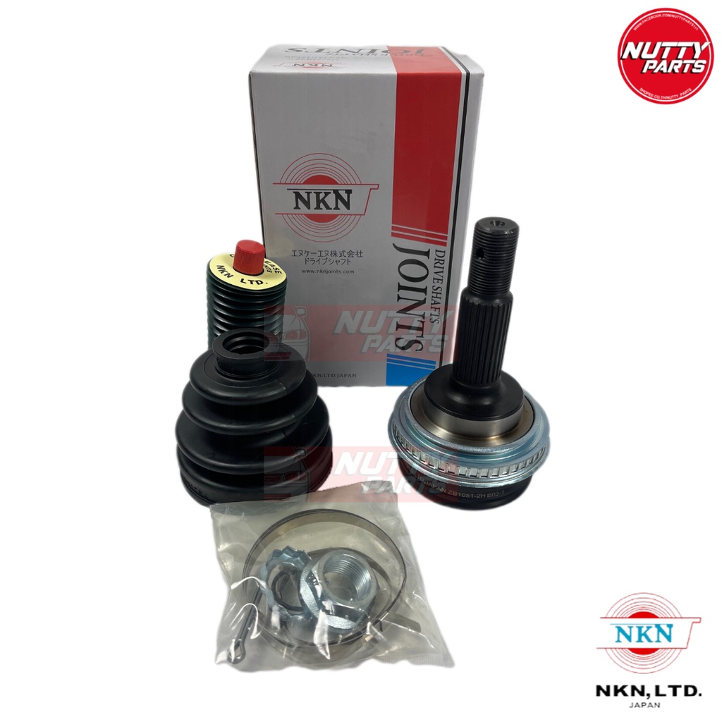 NKN JAPAN หัวเพลาขับนอก ABS COROLLA AE92 AE101 AE110 AE111 AE112 SOLUNA AL50