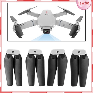 [In Stock] อะไหล่ใบมีดพับเปลี่ยน 4 ชิ้นสําหรับ E88 Pro Drone