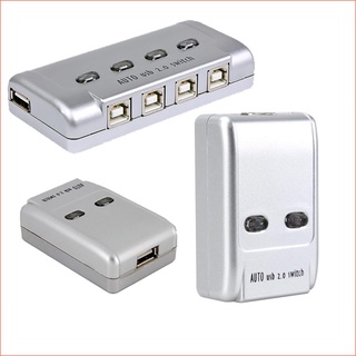 USB 2.0 Selector Switch Printer Auto Switch 2-4 Port