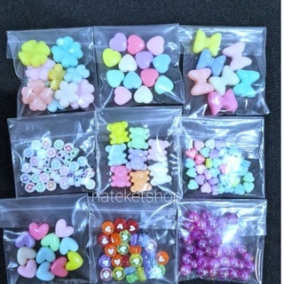 ลูกปัดDIYสำหรับทำงานฝือมือ 9 แบบ (1set 30฿)[1032]