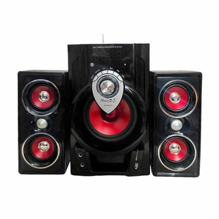 Music D.J. M-M560G Multimedia Speaker (ลำโพงซับวูฟเฟอร์) (ระบบ2.1)