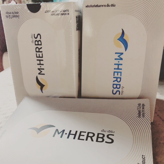 ยาหมอแสง M herbs (1กล่อง) แกะซีลแล้ว