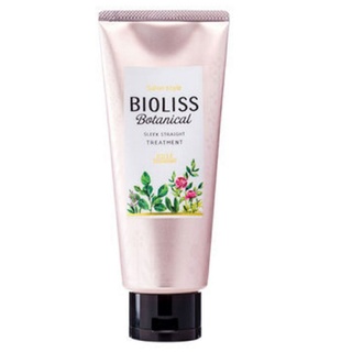 หมักบำรุงผมตรง Kose Bioliss botanical sleeky straight treatment 200g.