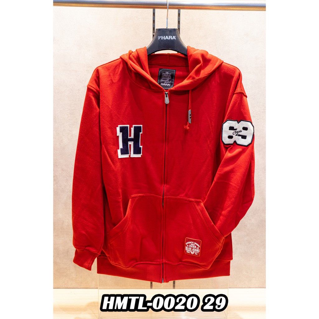 HARA เสื้อฮู๊ด HMTL-0020 (29) สีแดง