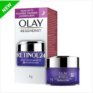 Olay Regenerist Retinol24 Night Moisturise 8กรัม โอเลย์ รีเจนเนอรีส เรตินอล24