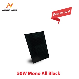 แผงโซล่าเซลล์ 12v 18v โซล่าเซลล์ 50w solar cell mono แผงพลังงานแสงอาทิตย์ solar panelพร้อมสายต่อ ราคาถูกที่สุด