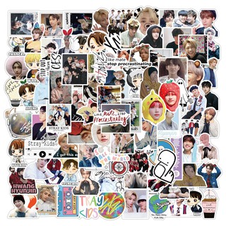 100/50/25/10PCS Stray Kids KOREA kpop Stickers For Refrigerator Car Helmet DIY Gift Box Bicycle Guitar Decal Notebook Skate