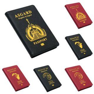 🔥🔥NEW ARRIVAL🔥🔥 PASSPORT COVER ASGARD / WAKANDA