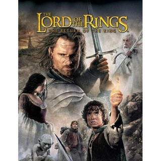 DVD มหาสงครามชิงพิภพ The Lord of the Rings The Return of the King : 2003 #หนังฝรั่ง