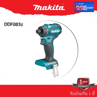 สว่านไขควงคลัชไร้สาย 18V ขนาด 13 มม. (1/2 นิ้ว) MAKITA รุ่น DDF083Z BL MOTOR(เครื่องเปล่า ไม่รวมแบตเตอรี่และแท่นชาร์จ)