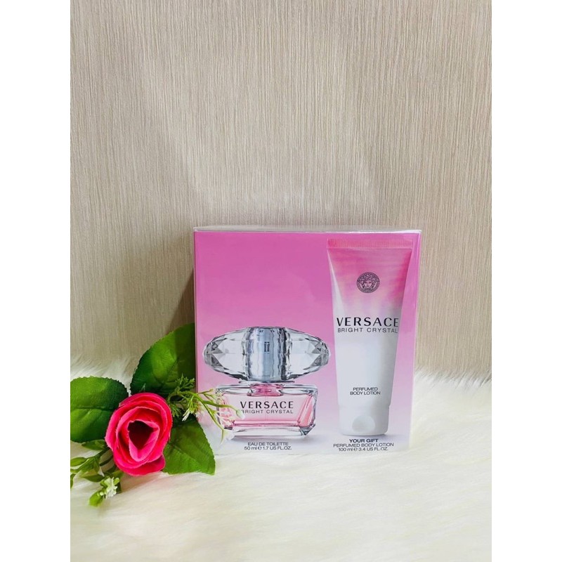 Versace set น้ำหอมและbody lotion