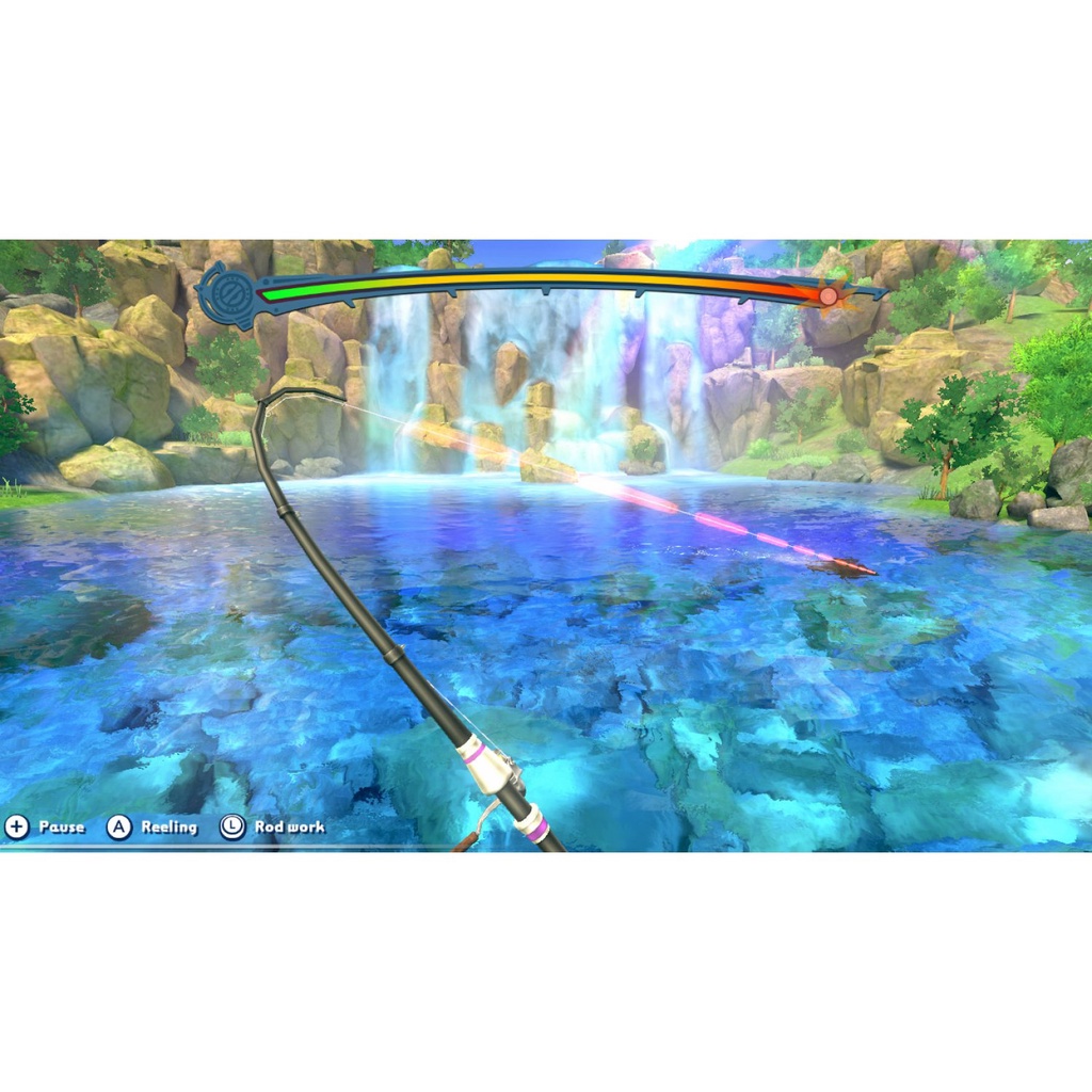 [+..••] พร้อมส่ง | NSW YOOL REEL FISHING ROD BUNDLE WITH FISHING STAR WORLD TOUR (เกม Nintendo Switch™🎮)
