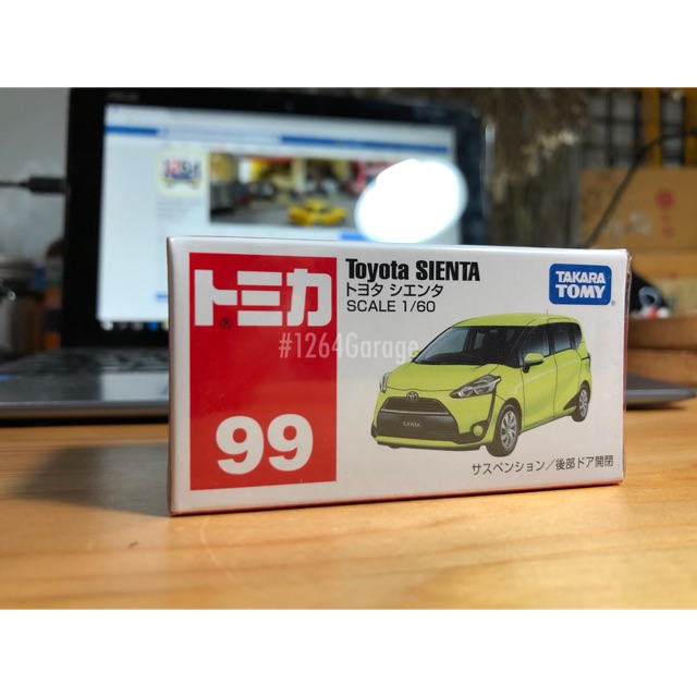 รถเหล็ก TOYOTA Sienta tomica