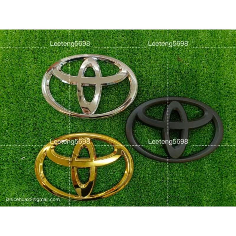 โลโก้ โครเมี่ยม สีดํา สีทอง ด้านหน้า และด้านหลัง สําหรับ Toyota Camry 2009-2013