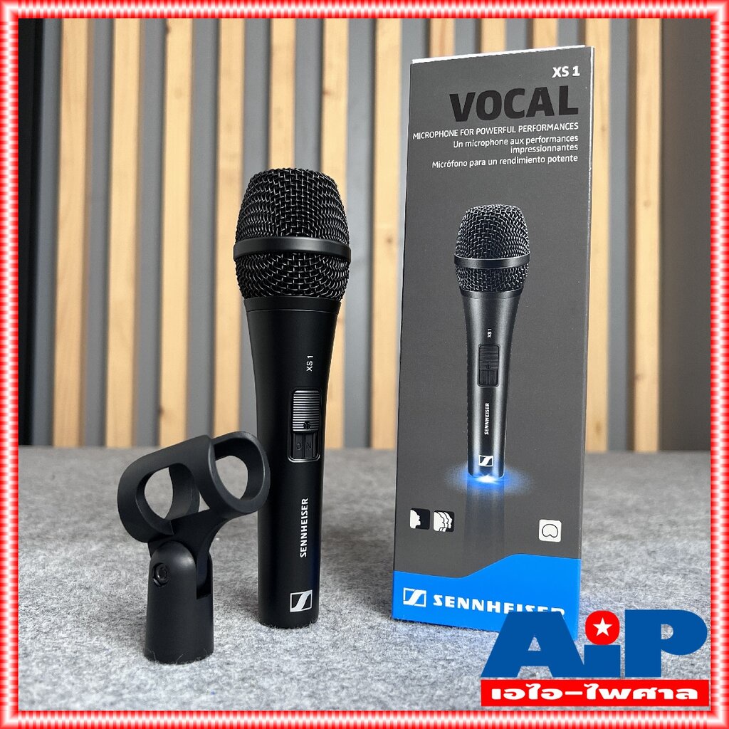 ฟรีค่าส่ง Sennheiser XS1 ไมค์สาย ของแท้ (ไม่มีสายแถม) ไมค์โครโฟน Senheiser XS 1 ไมค์ ไมค์โครโฟน Senh