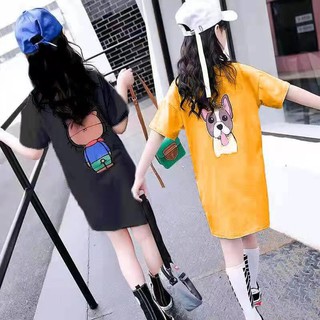 *พร้อมส่ง*Babykidsเสื้อผ้าเด็กโตสไตส์เกาหลีสำหรับ3-15ปีเสื้อเดรส กระโปรงเด็กผู้หญิง